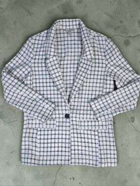 ASOS | SINGLE BUTTON TWEED KNIT CASUAL BLAZER -NWOT!